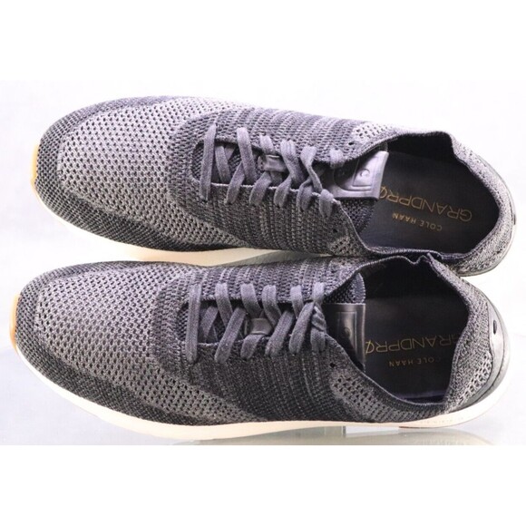 Cole Haan Grand Pro Men\'s Knit Sneakers Shoes Size 12 Black Gray main image 8